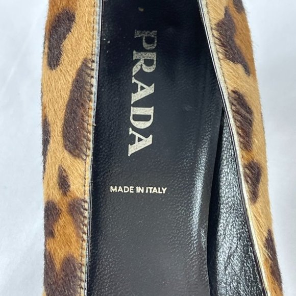 Prada Leopard Heels with pony hair - Picture 4 of 8